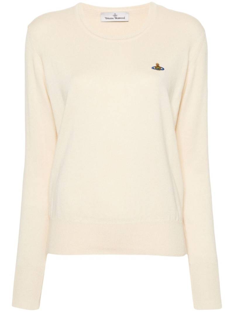 Vivienne Westwood Bea ribbed-knit top - Neutrals von Vivienne Westwood