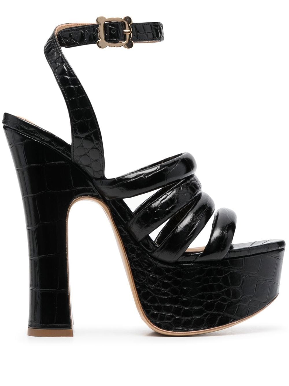 Vivienne Westwood Britney open-toe platform sandals - Black von Vivienne Westwood