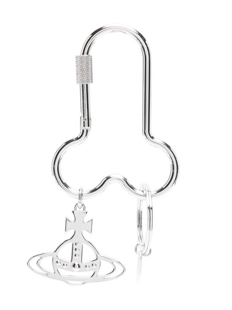 Vivienne Westwood Carabiner keyring - Silver von Vivienne Westwood