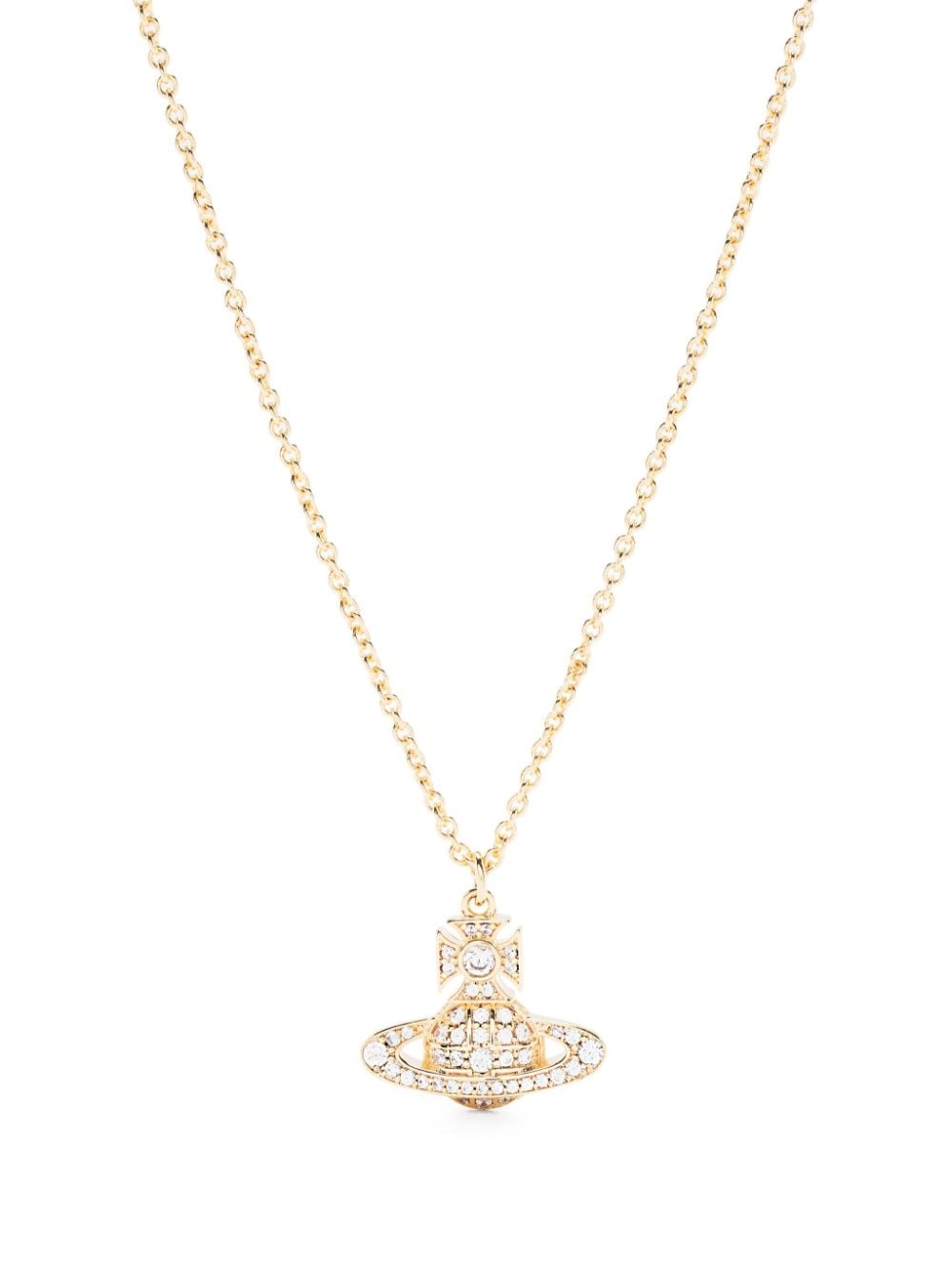 Vivienne Westwood Carmela Bas Relief necklace - Gold von Vivienne Westwood