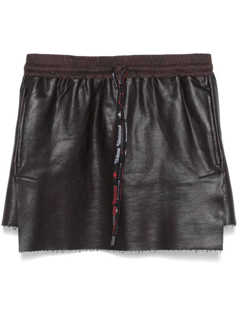 Vivienne Westwood Cheerleader mini skirt - Black von Vivienne Westwood