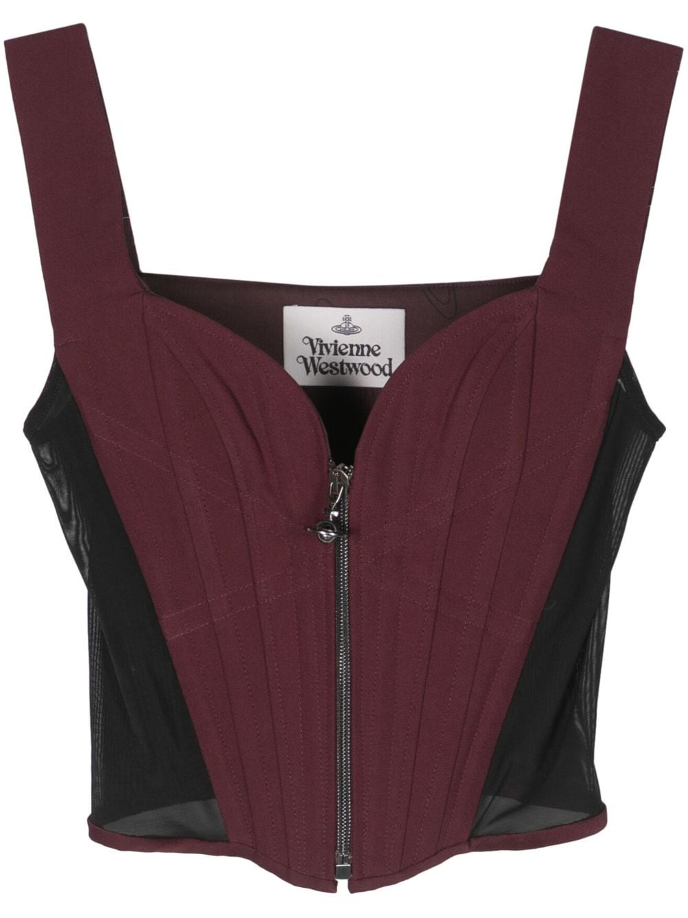 Vivienne Westwood Classic corset top - Red von Vivienne Westwood