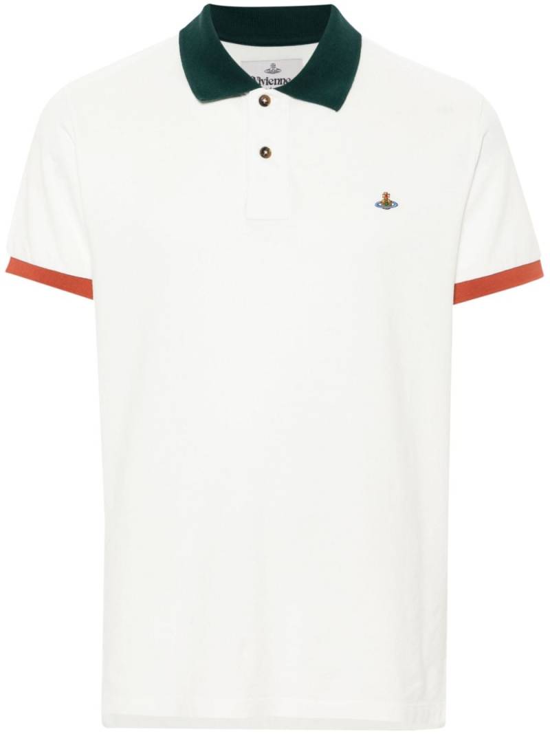 Vivienne Westwood Classic polo shirt - White von Vivienne Westwood