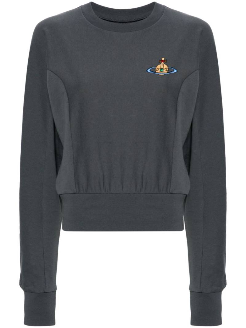 Vivienne Westwood Cynthia organic cotton sweatshirt - Grey von Vivienne Westwood