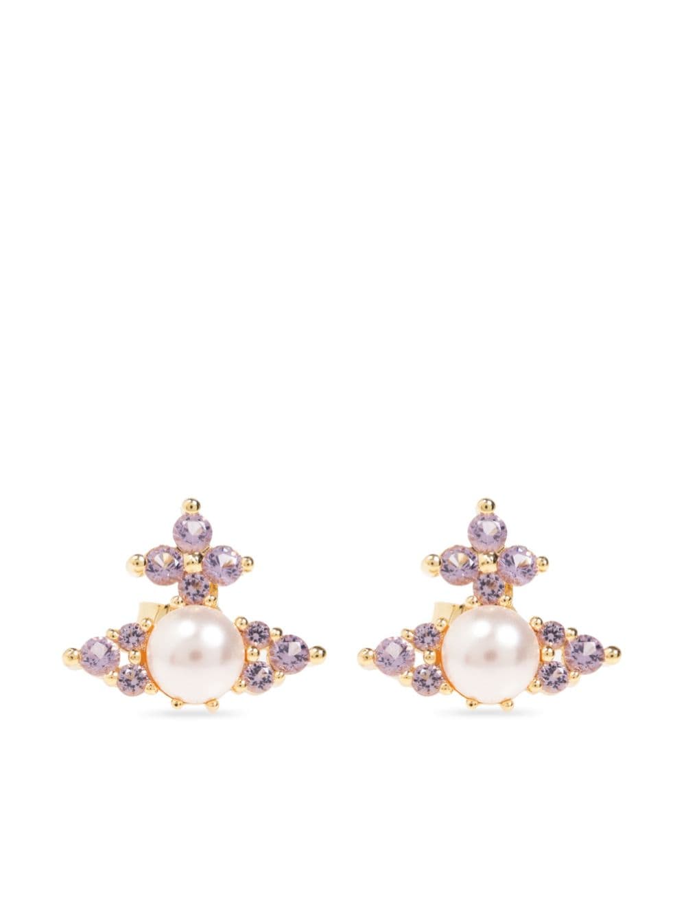 Vivienne Westwood Feodora earrings - Gold von Vivienne Westwood