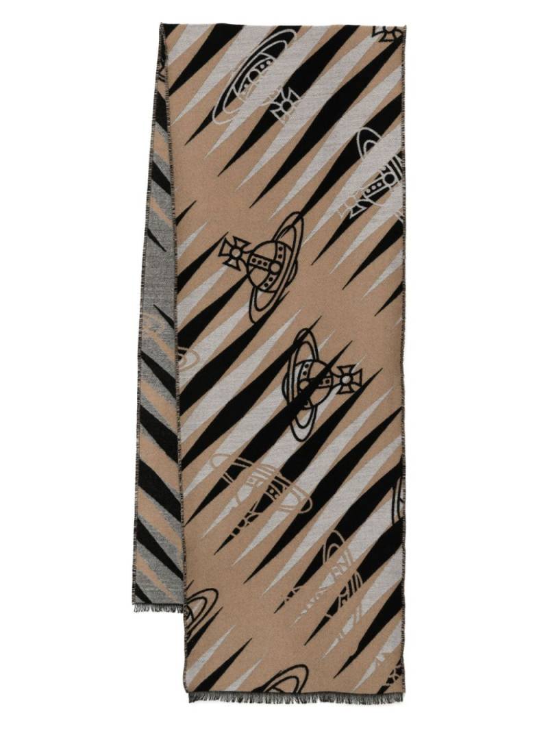 Vivienne Westwood Game scarf - Neutrals von Vivienne Westwood