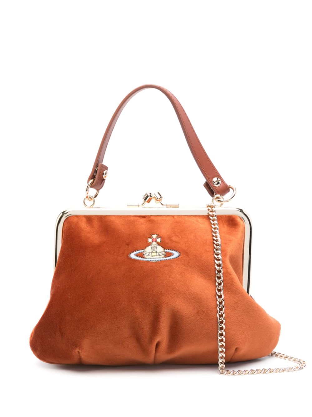 Vivienne Westwood Granny Frame cross body bag - Orange von Vivienne Westwood