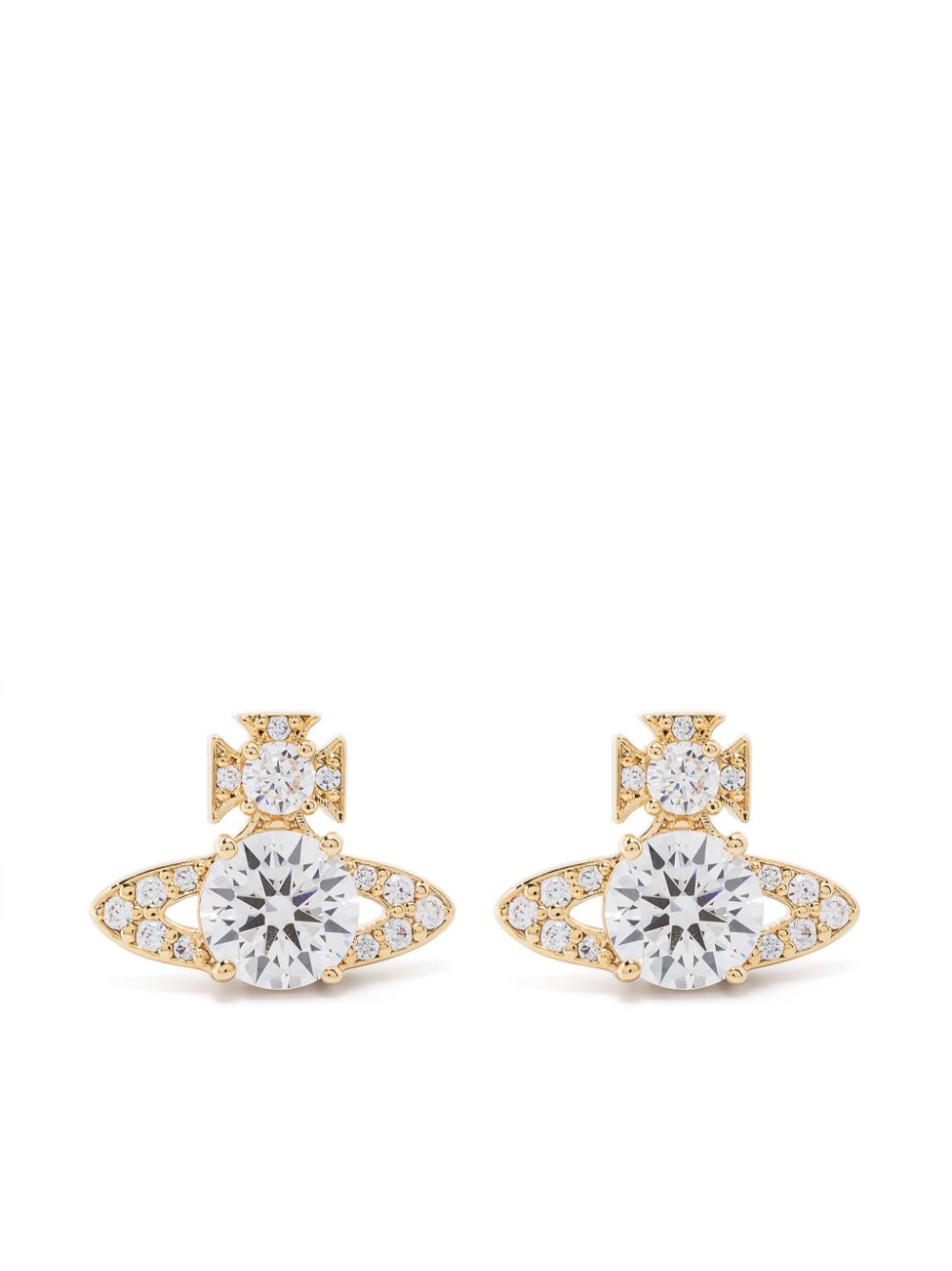 Vivienne Westwood Ismene Orb stud earrings - Gold von Vivienne Westwood