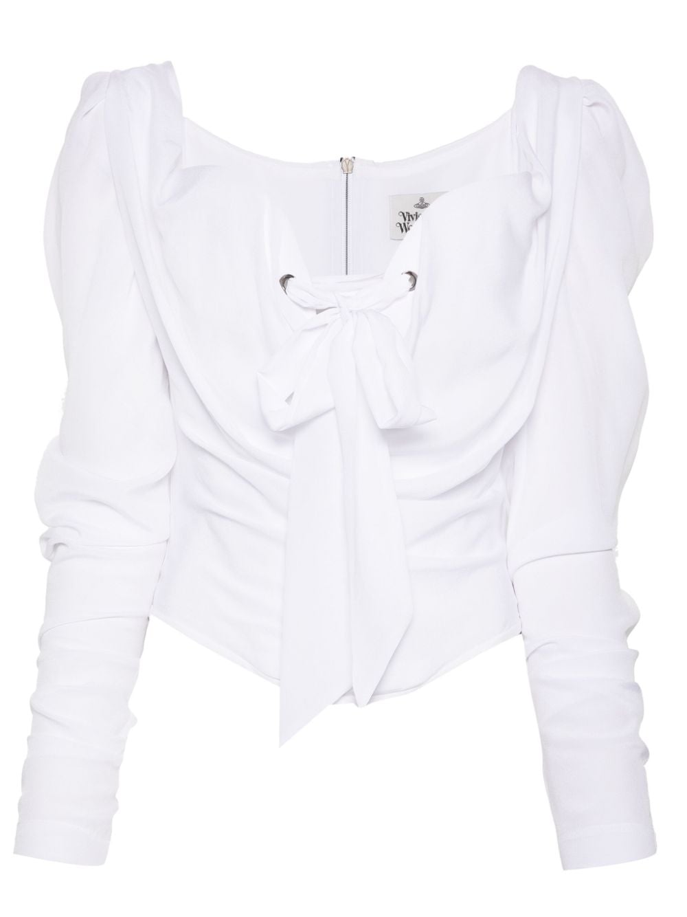 Vivienne Westwood Iwona corset top - White von Vivienne Westwood