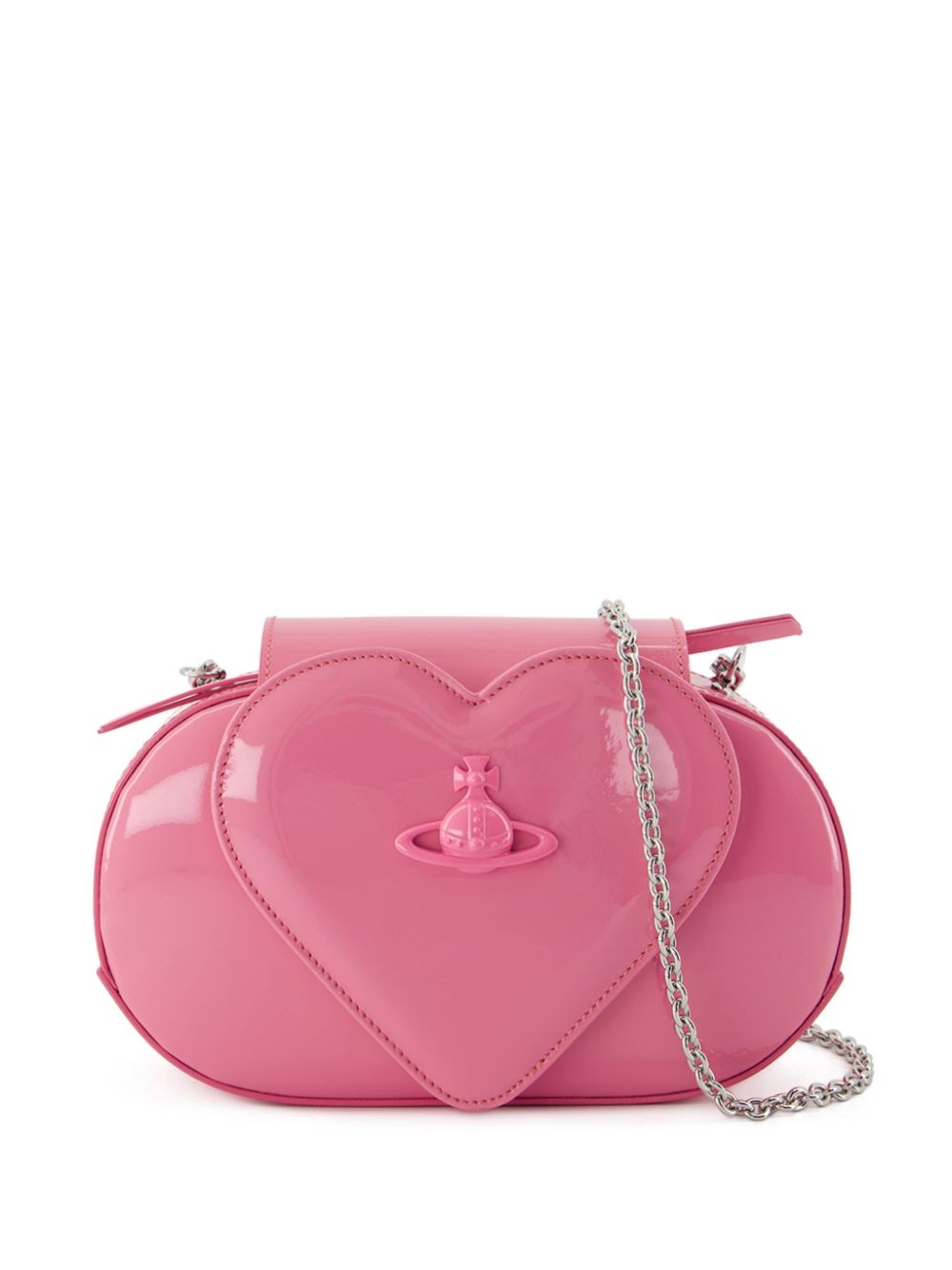 Vivienne Westwood Jonny Heart cross body bag - Pink von Vivienne Westwood