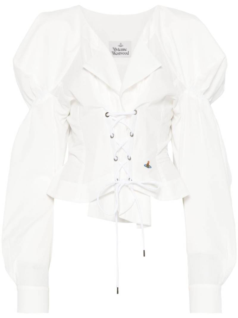 Vivienne Westwood Kate blouse - White von Vivienne Westwood