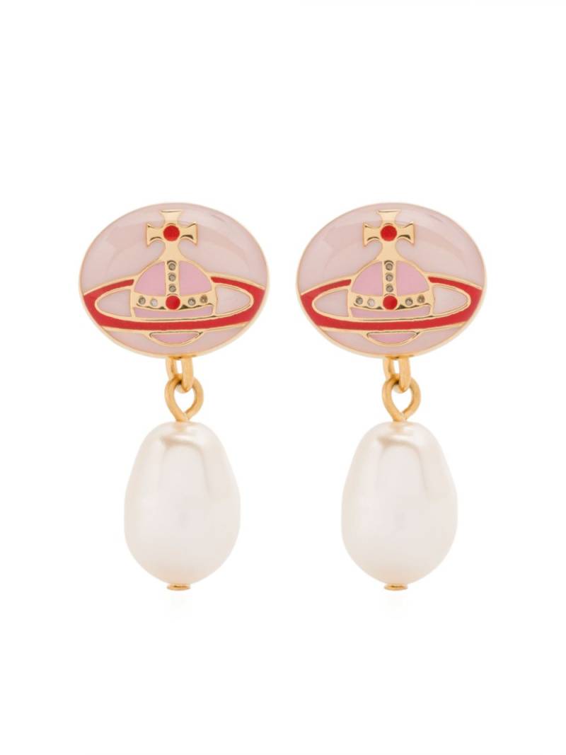 Vivienne Westwood Loelia earrings - Gold von Vivienne Westwood