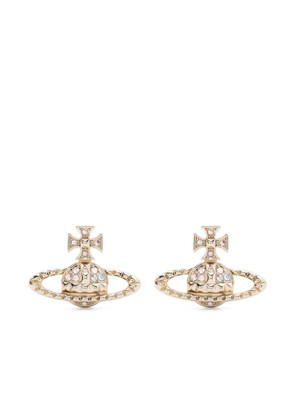 Vivienne Westwood Mayfair Bas Relief earrings - Gold von Vivienne Westwood