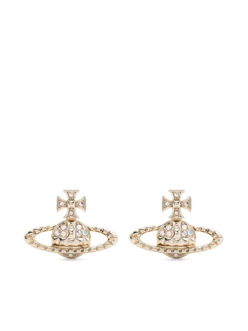 Vivienne Westwood Mayfair Bas Relief earrings - Gold von Vivienne Westwood