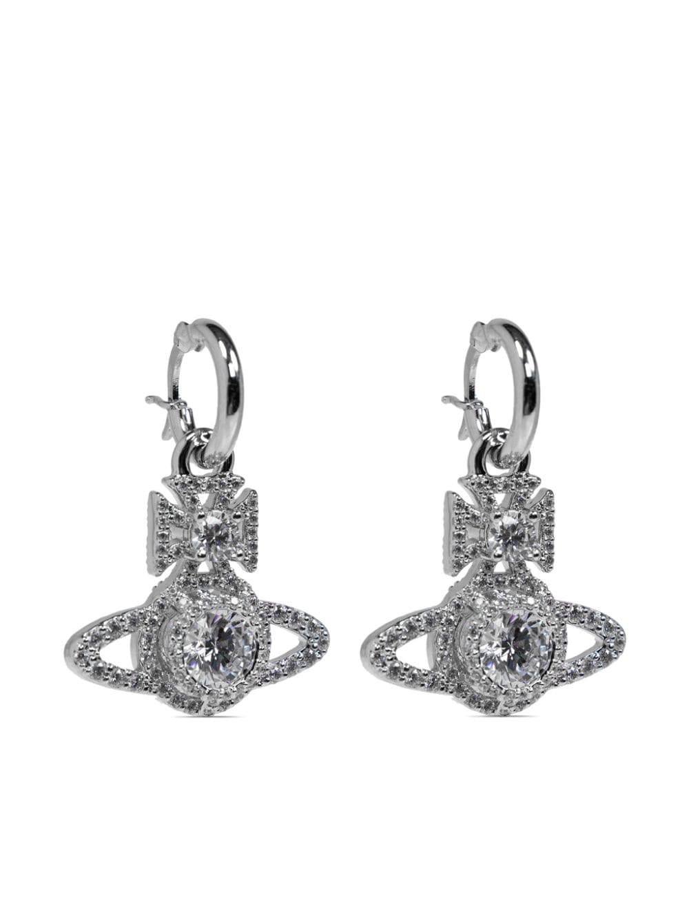 Vivienne Westwood Norabelle earrings - Silver von Vivienne Westwood