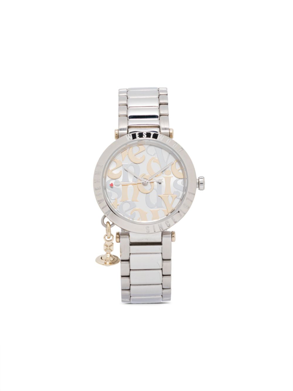 Vivienne Westwood Orb Logomania 32mm - Silver von Vivienne Westwood