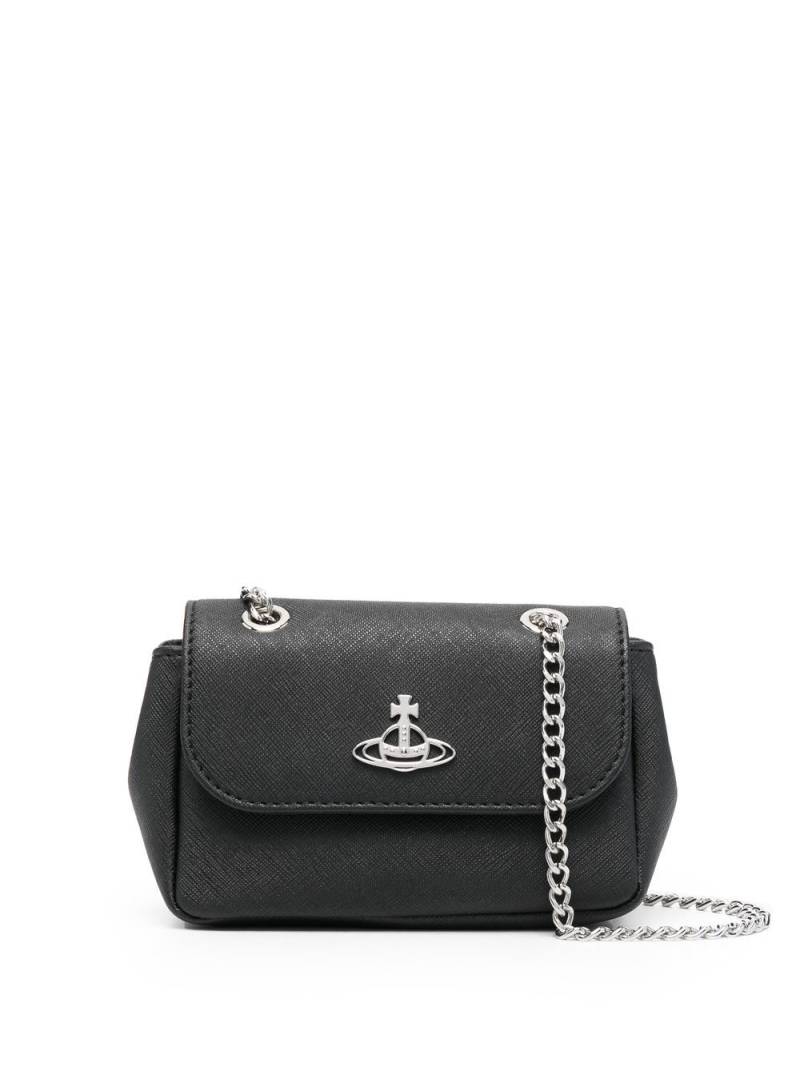 Vivienne Westwood Orb-embellished crossbody bag - Black von Vivienne Westwood