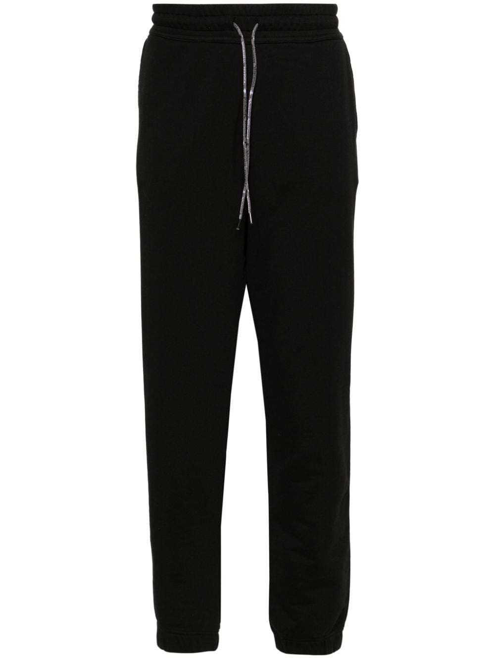 Vivienne Westwood Orb-embroidered drawstring track pants - Black von Vivienne Westwood