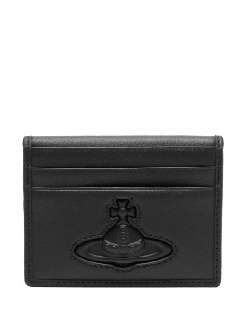 Vivienne Westwood Orb-logo cardholder - Black von Vivienne Westwood