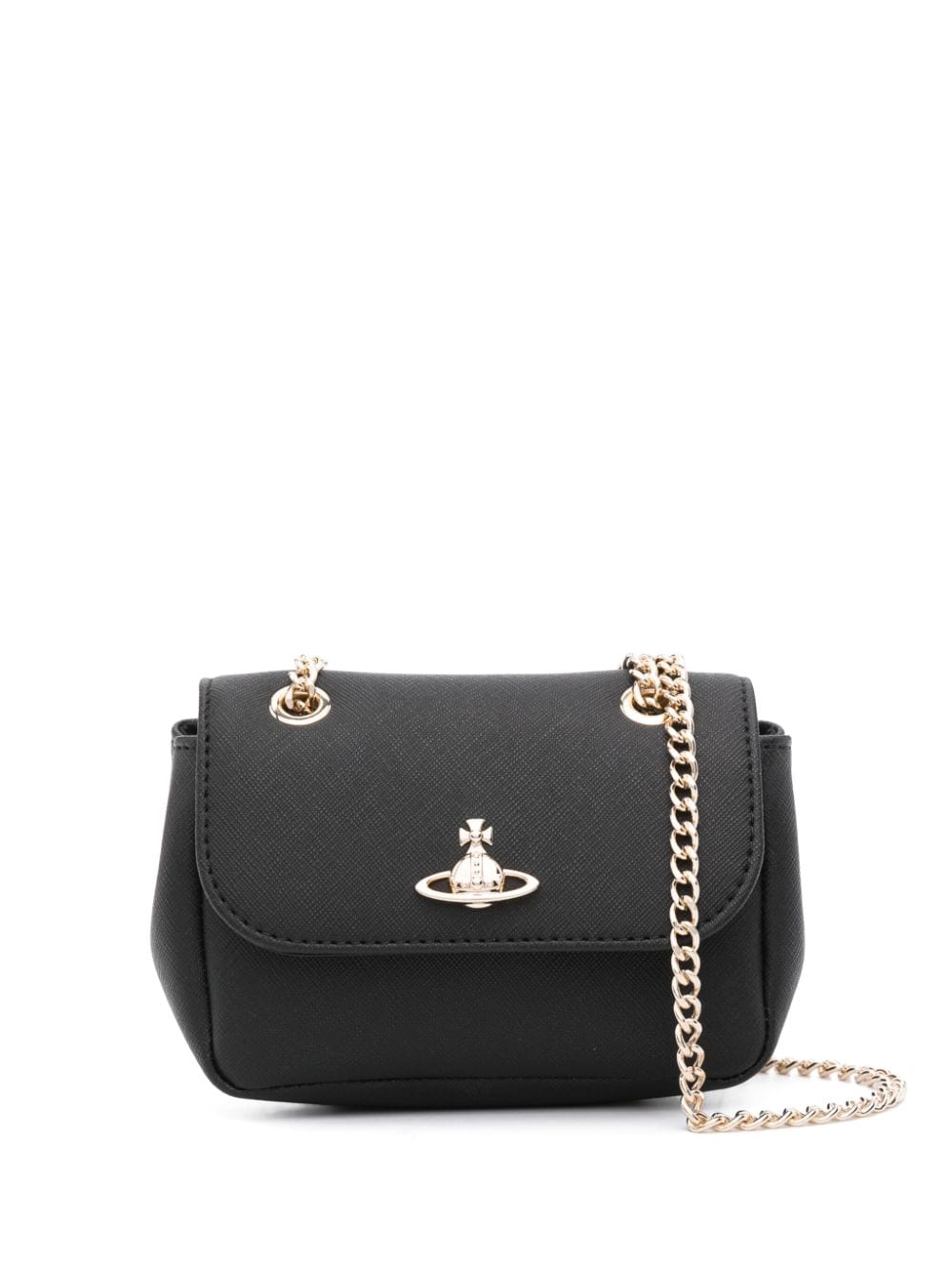 Vivienne Westwood Orb-plaque cross body bag - Black von Vivienne Westwood