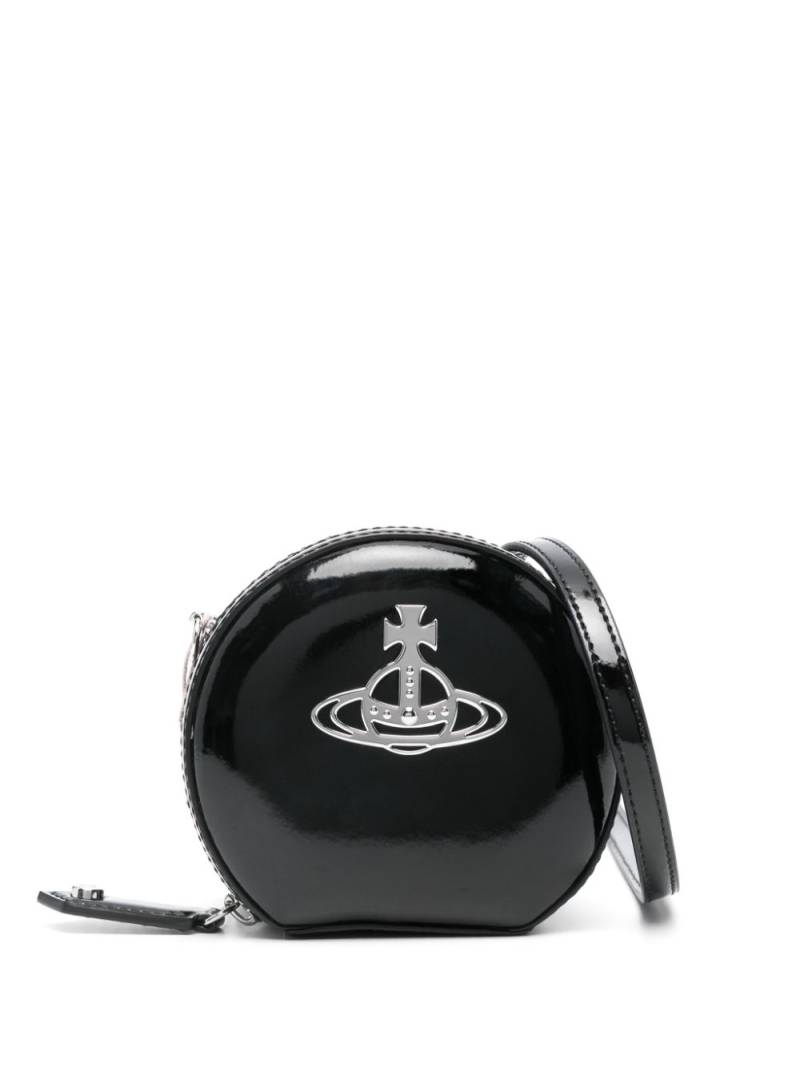 Vivienne Westwood Orb-plaque mini bag - Black von Vivienne Westwood