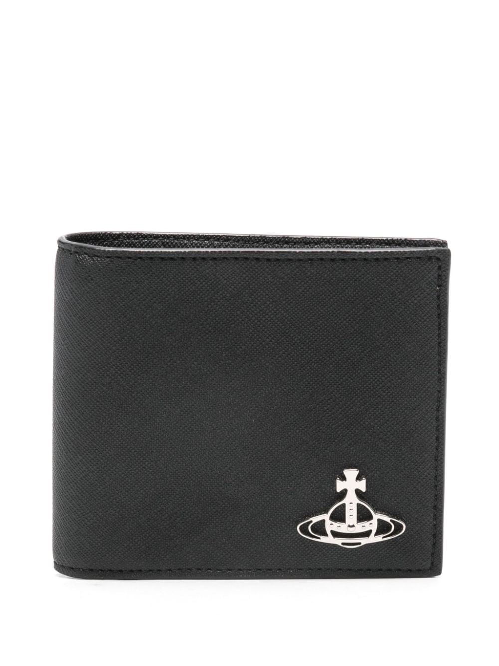 Vivienne Westwood Orb-plaque wallet - Black von Vivienne Westwood