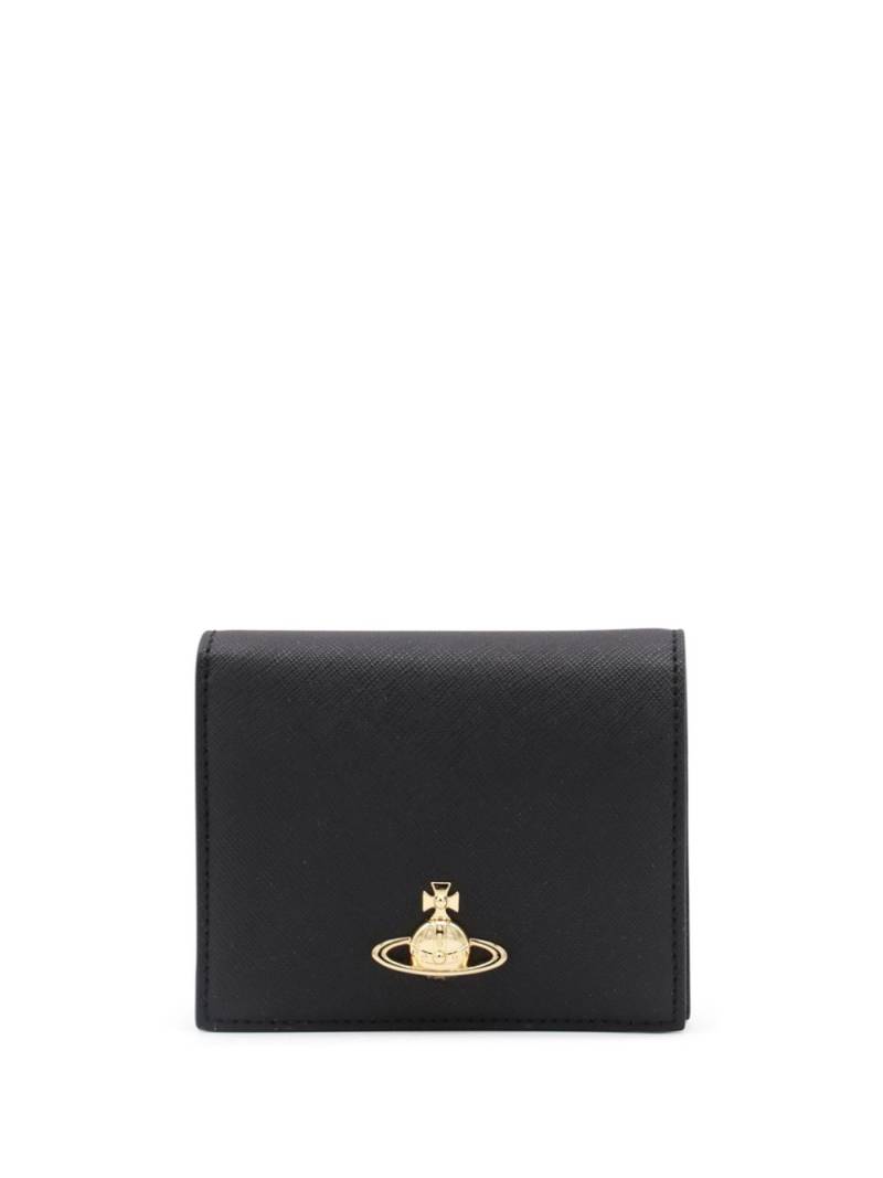 Vivienne Westwood Orb-plaque wallet - Black von Vivienne Westwood