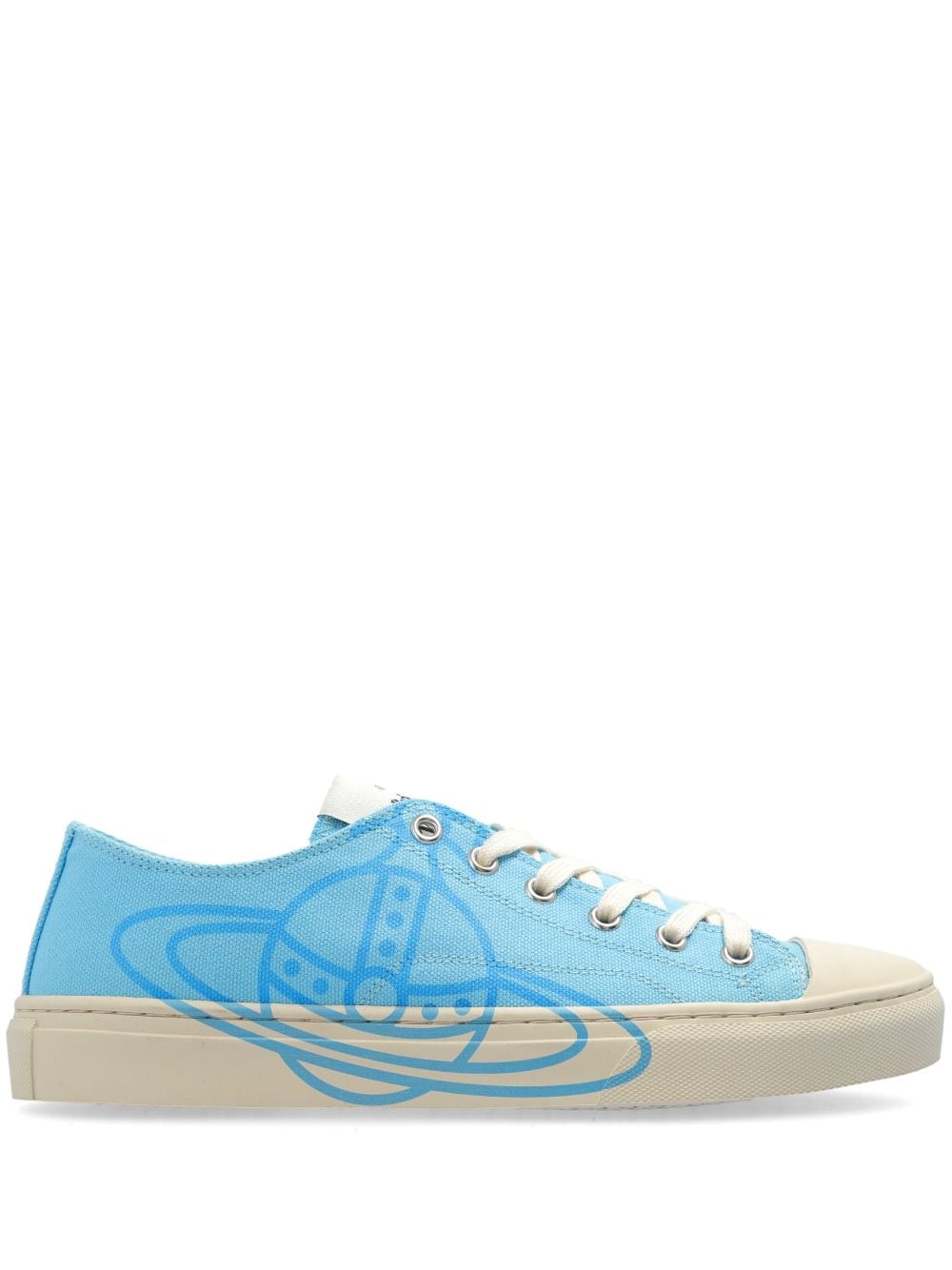 Vivienne Westwood Orb-print sneakers - Blue von Vivienne Westwood