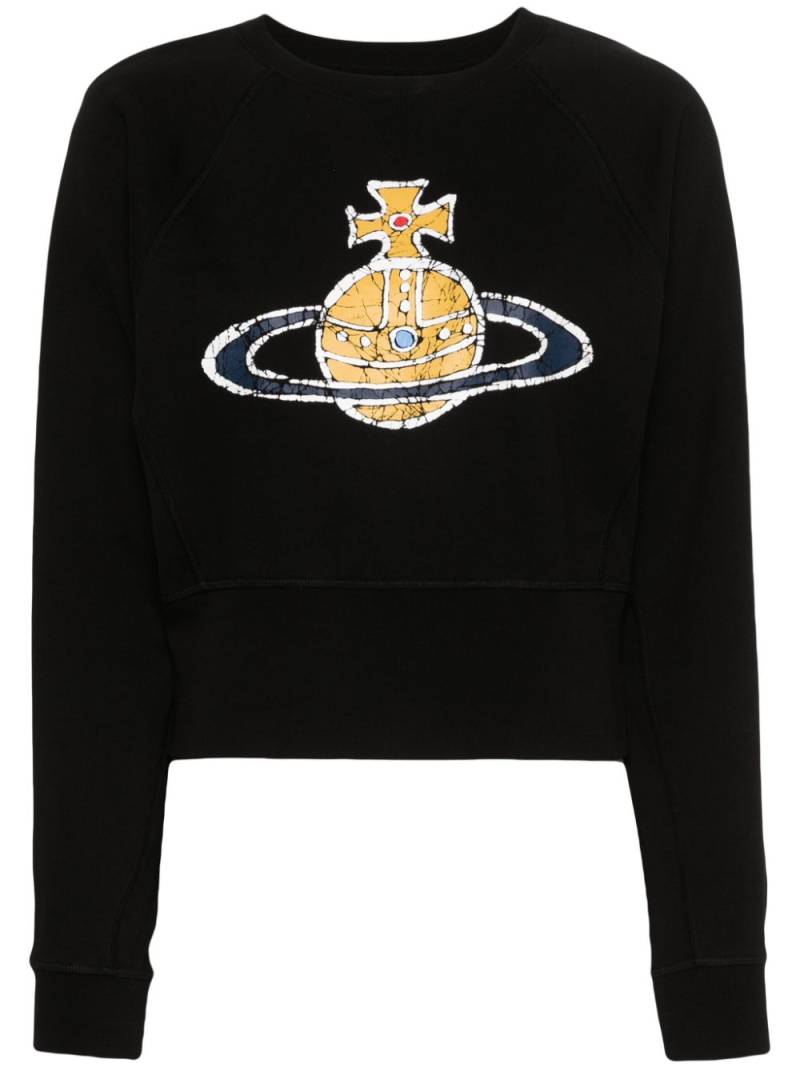 Vivienne Westwood Orb-print sweatshirt - Black von Vivienne Westwood