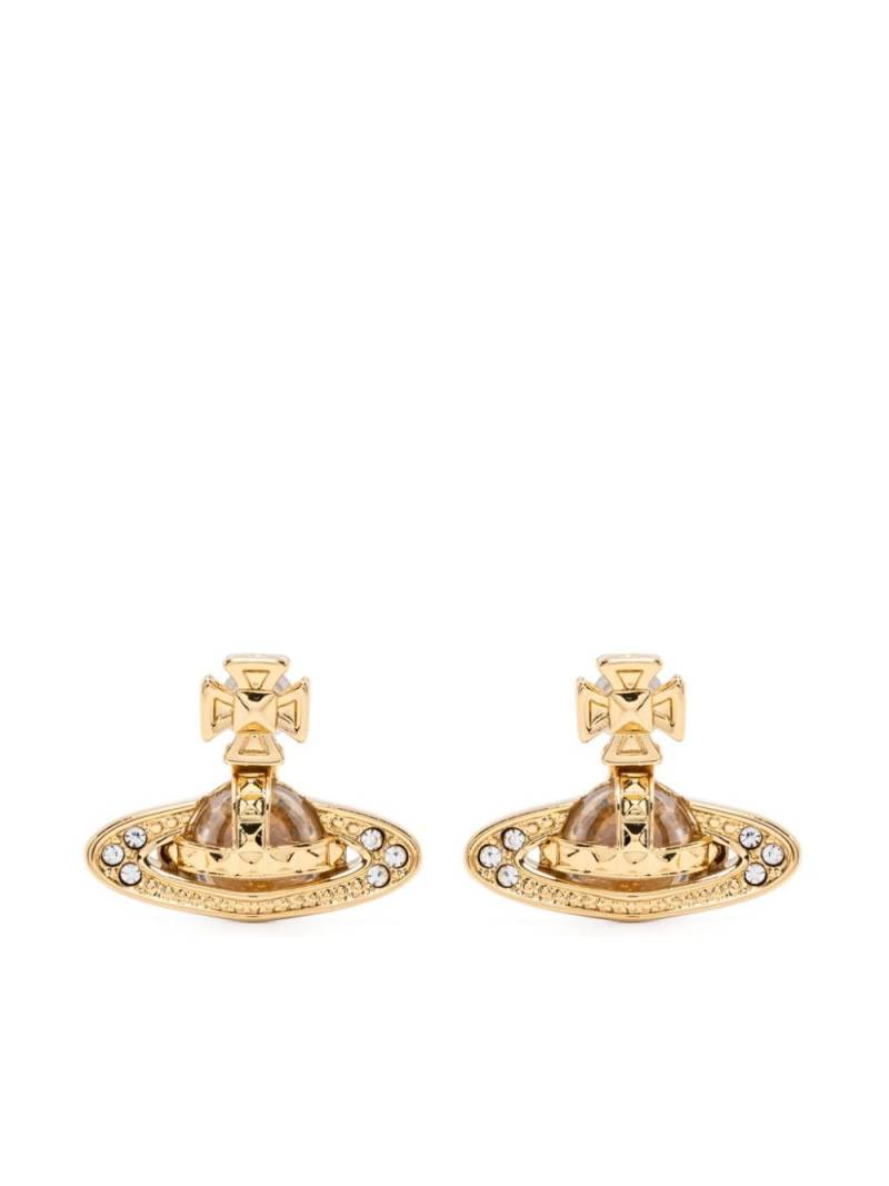 Vivienne Westwood Pina Bas Relief earrings - Gold von Vivienne Westwood