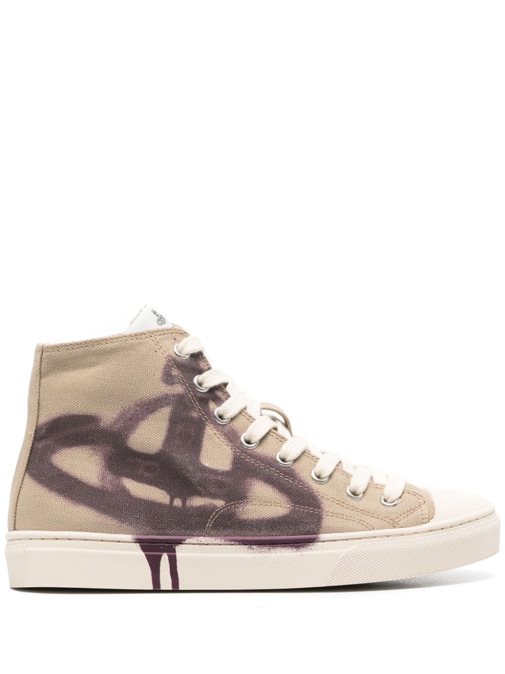 Vivienne Westwood Plimsoll high-top sneakers - Neutrals von Vivienne Westwood