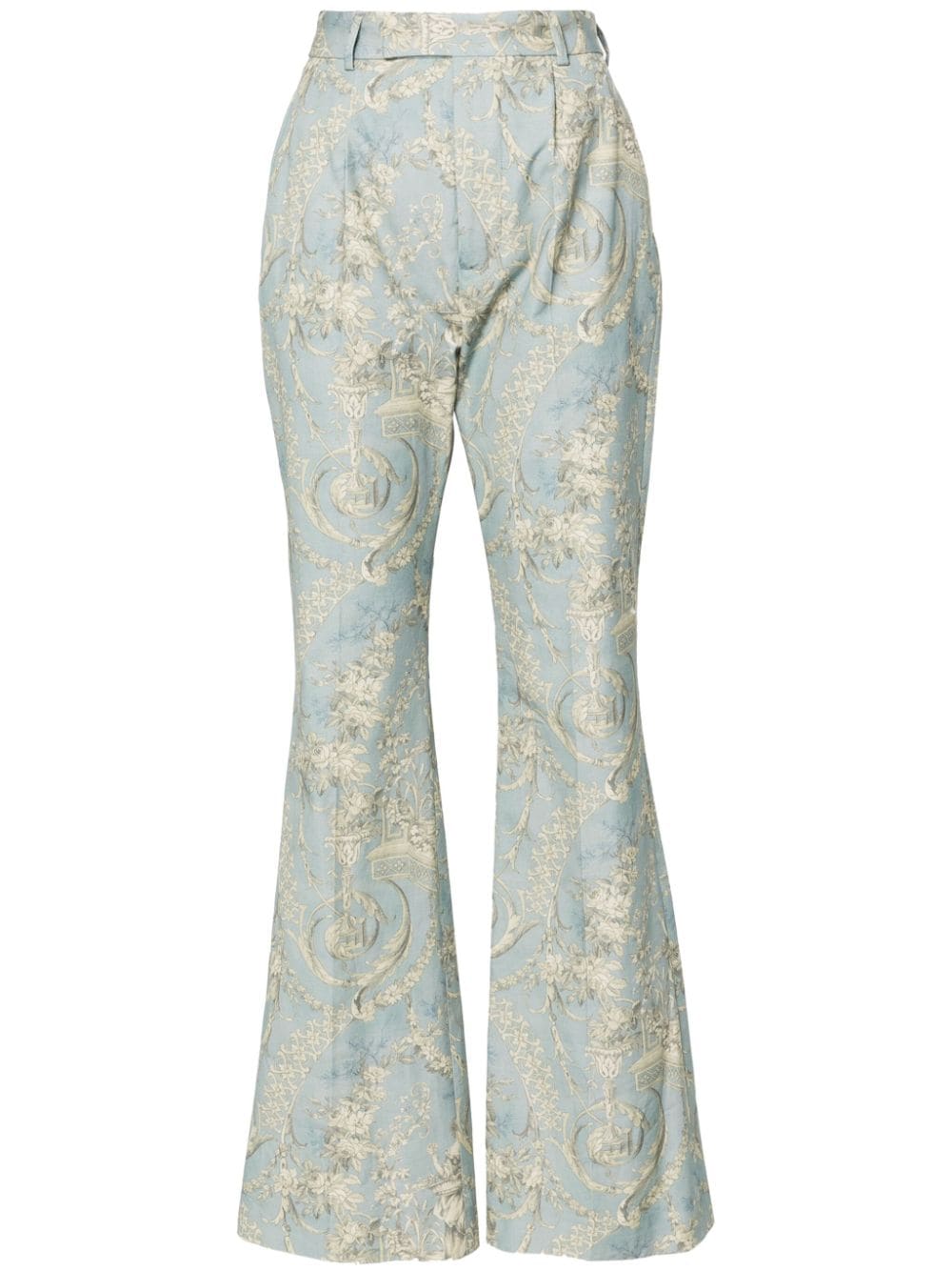 Vivienne Westwood Ray high-waist flared trousers - Blue von Vivienne Westwood