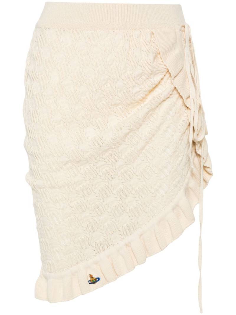 Vivienne Westwood Samantha mini skirt - Neutrals von Vivienne Westwood