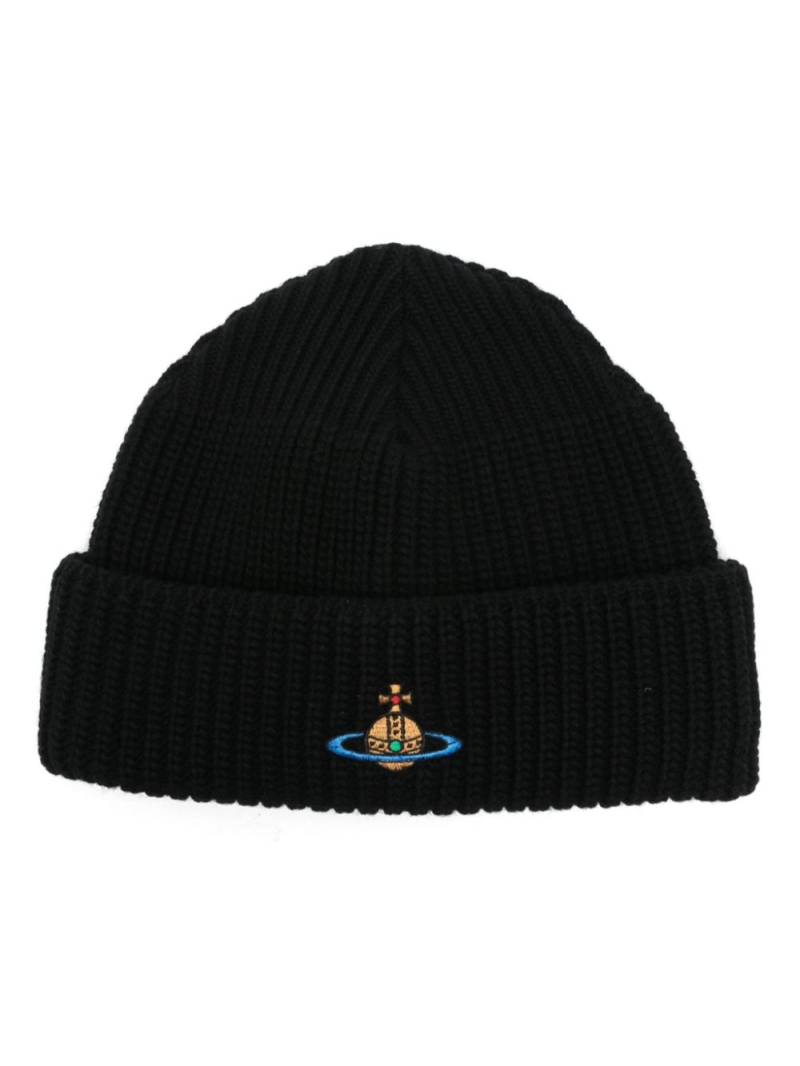 Vivienne Westwood Sporty beanie - Black von Vivienne Westwood