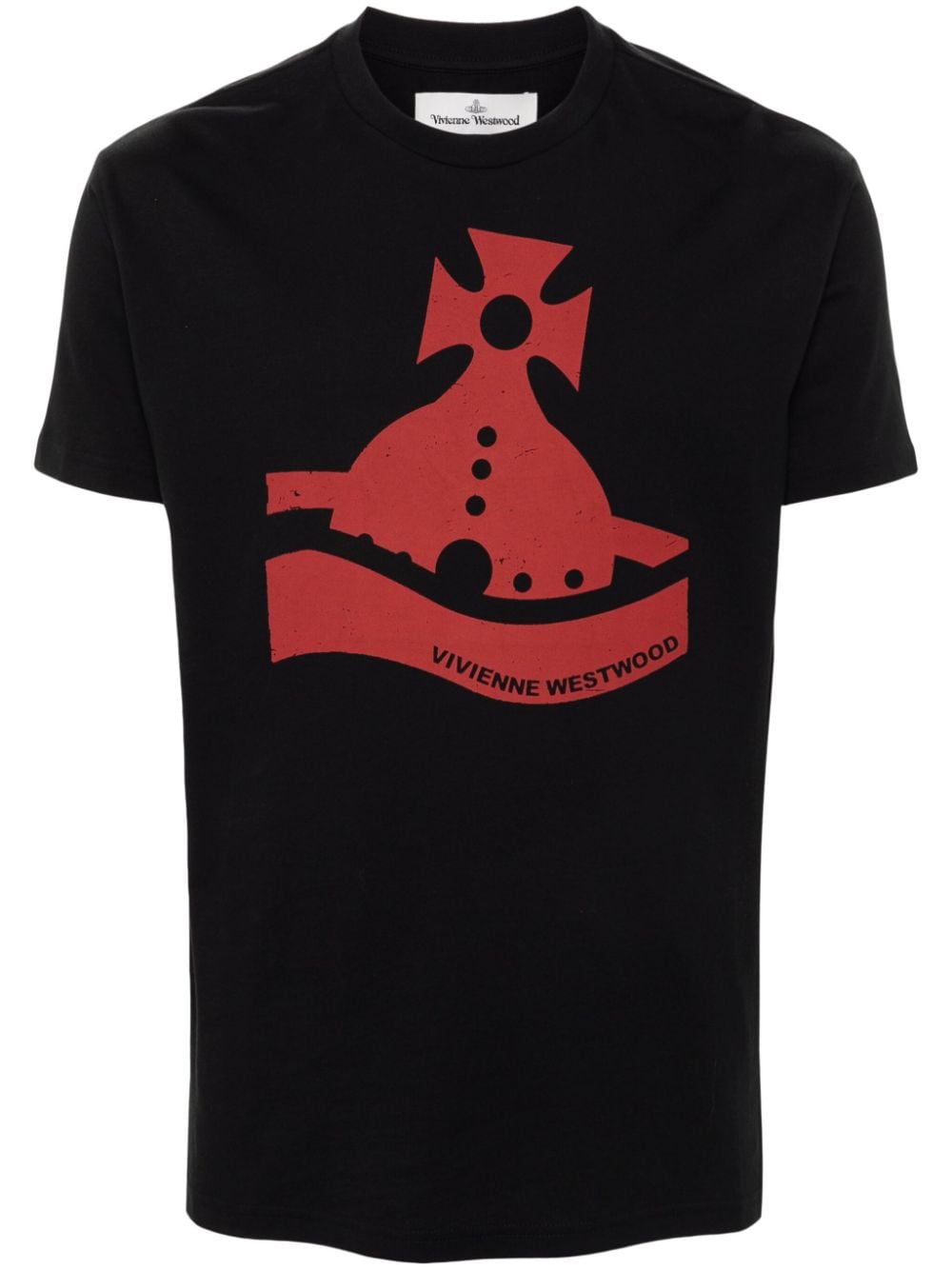 Vivienne Westwood Sunken Orb Classic T-shirt - Black von Vivienne Westwood