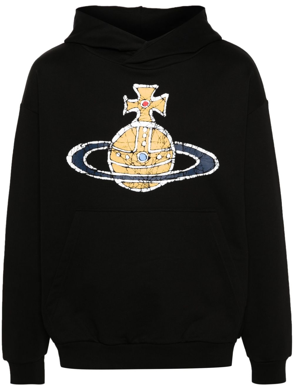 Vivienne Westwood Time Machine cotton hoodie - Black von Vivienne Westwood