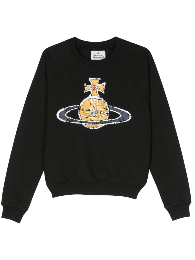 Vivienne Westwood Time Machine cotton sweatshirt - Black von Vivienne Westwood