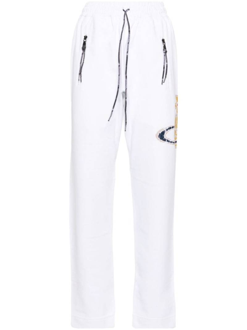 Vivienne Westwood Time Machine cotton track pants - White von Vivienne Westwood