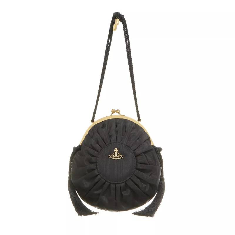 Vivienne Westwood Umhängetasche - Rosie Circle Frame Crossbody - Gr. unisize - in Schwarz - für Damen von Vivienne Westwood