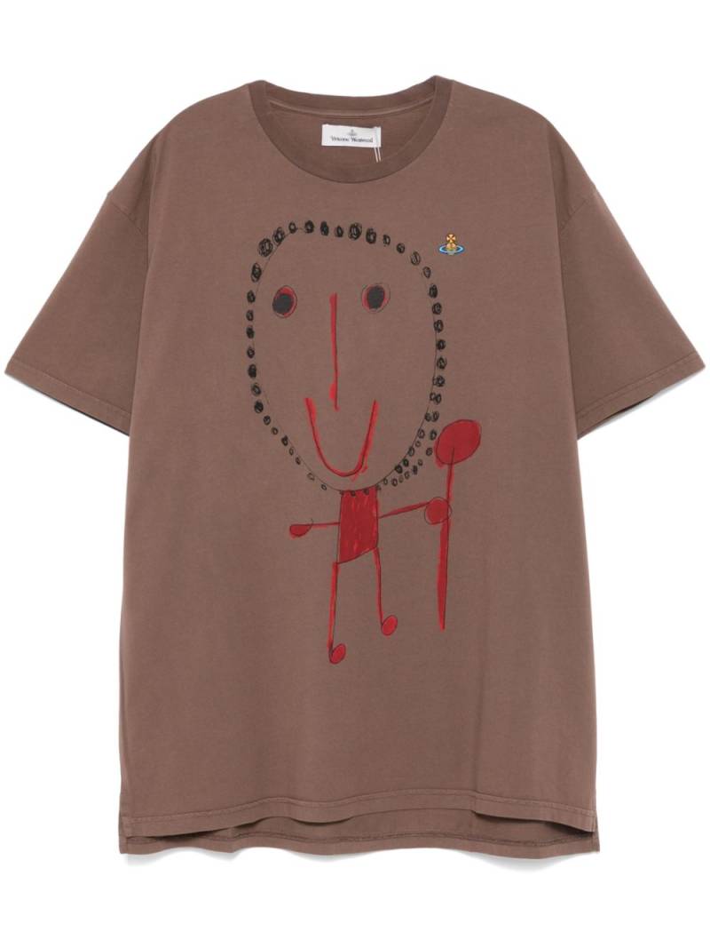 Vivienne Westwood X Revere The Residence Beth-print T-shirt - Brown von Vivienne Westwood