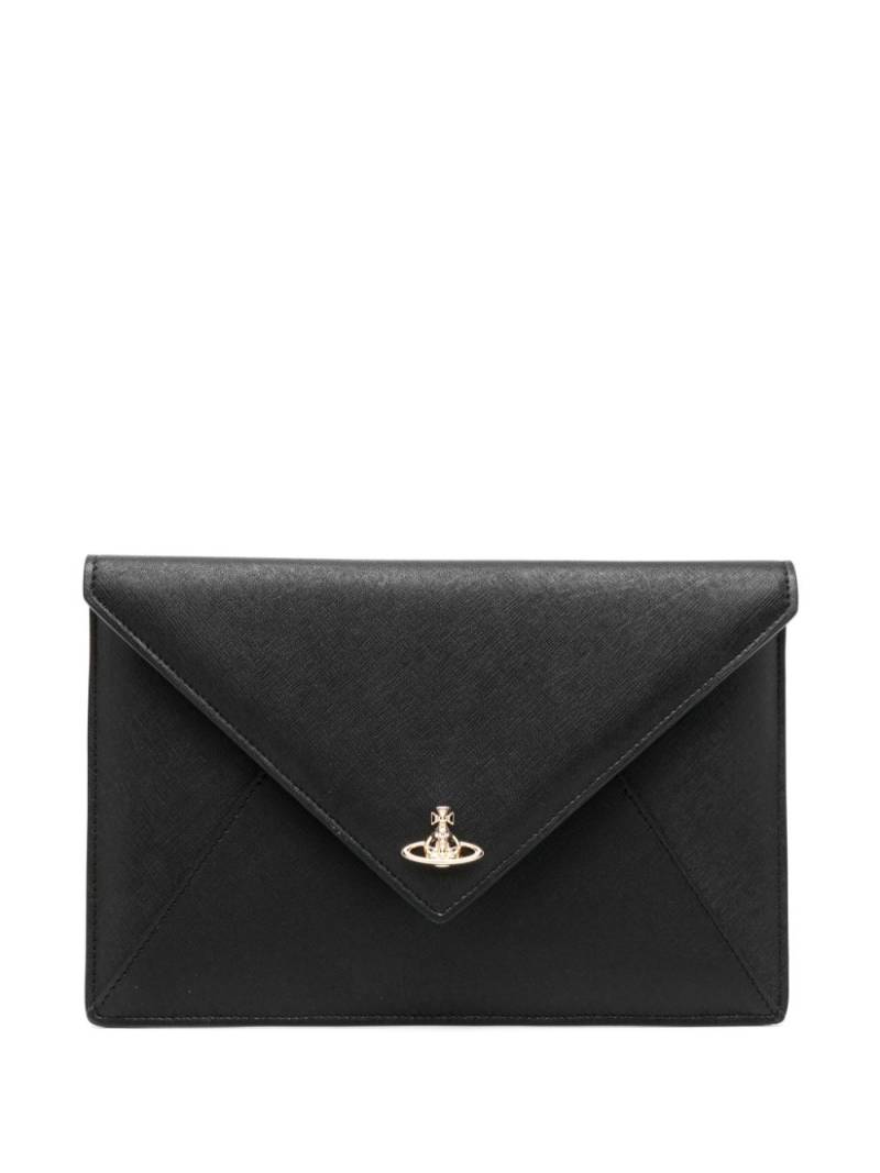 Vivienne Westwood envelope clutch - Black von Vivienne Westwood