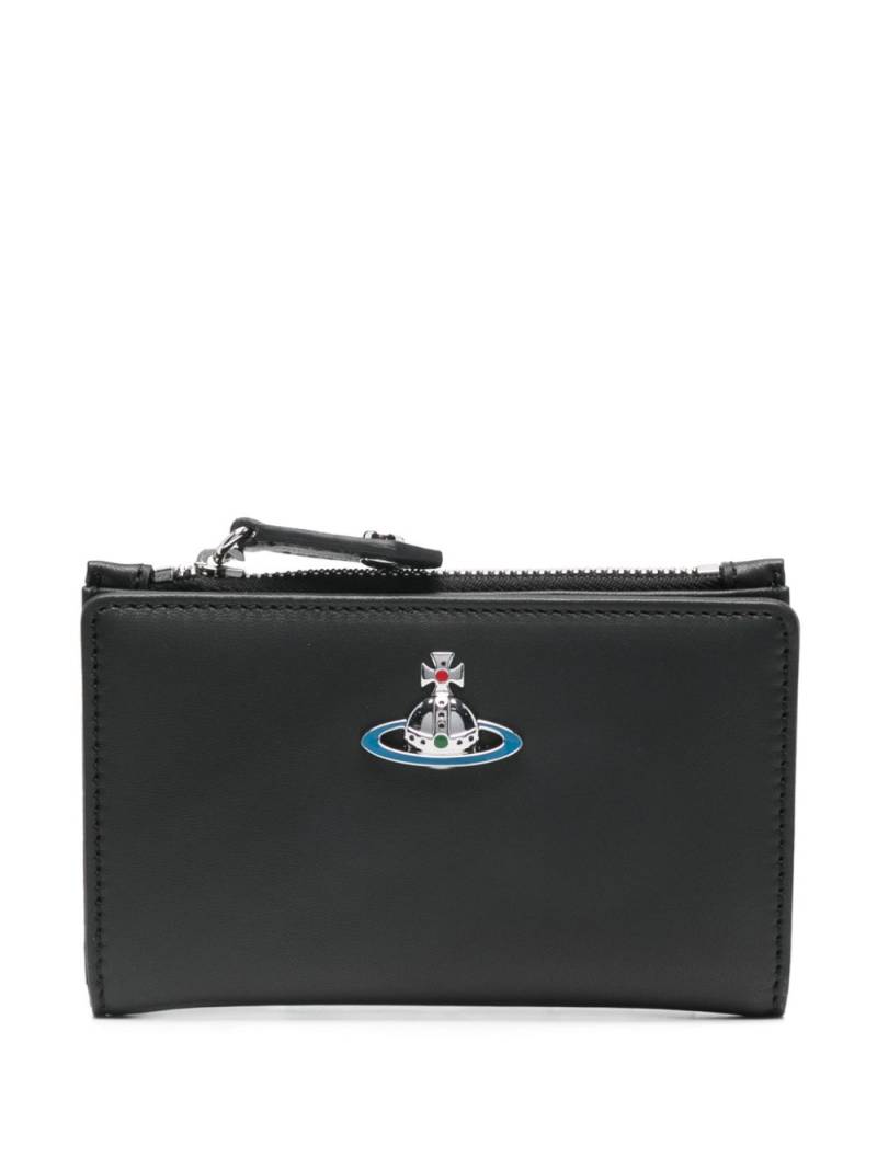 Vivienne Westwood flap card holder - Black von Vivienne Westwood