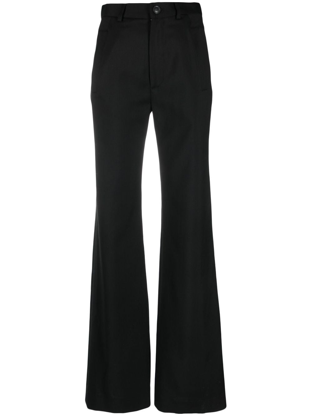 Vivienne Westwood flared tailored trousers - Black von Vivienne Westwood