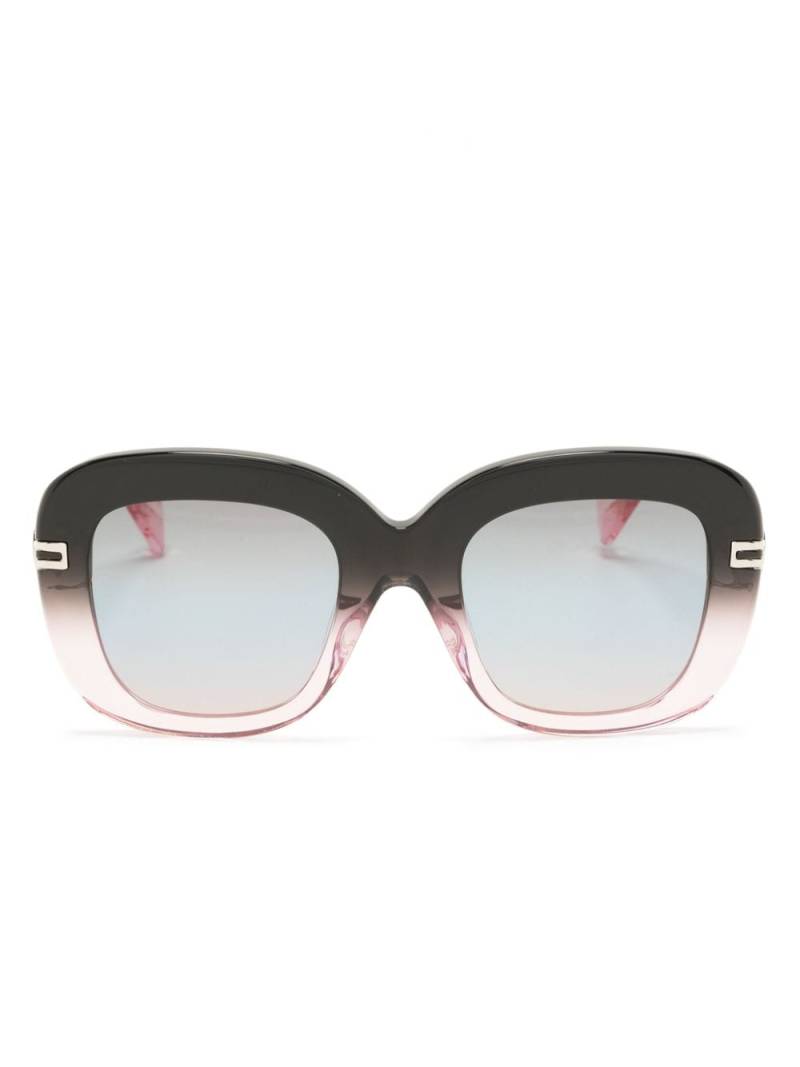 Vivienne Westwood gradient square-frame sunglasses - Black von Vivienne Westwood