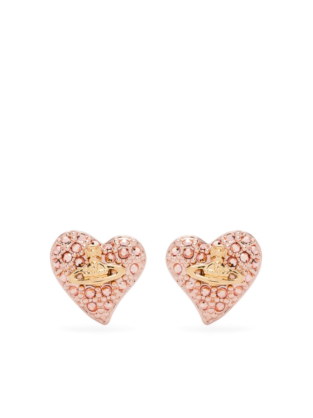 Vivienne Westwood heart-shape earrings - Pink von Vivienne Westwood