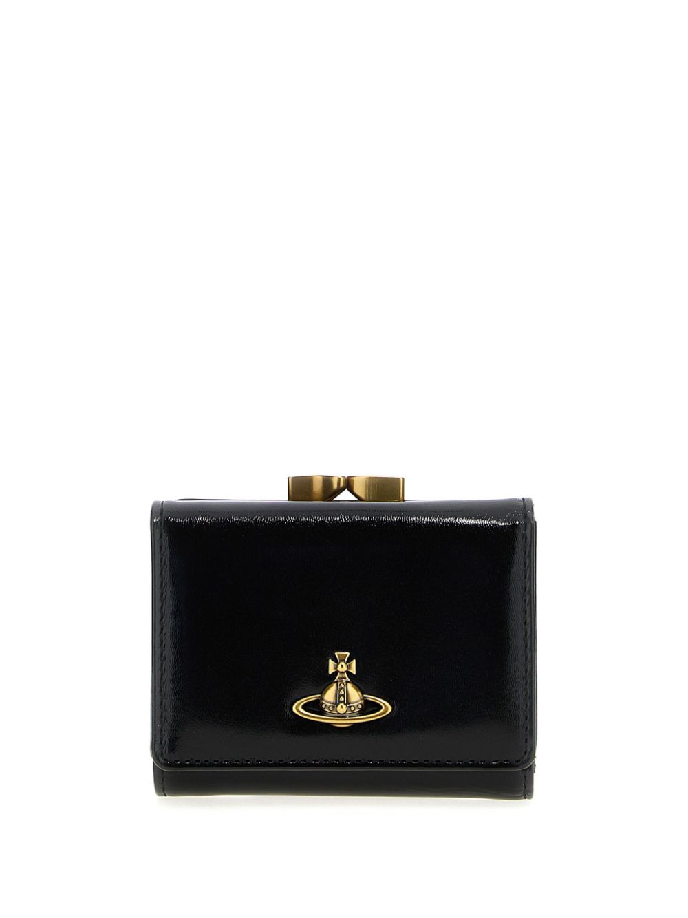 Vivienne Westwood logo wallet - Black von Vivienne Westwood