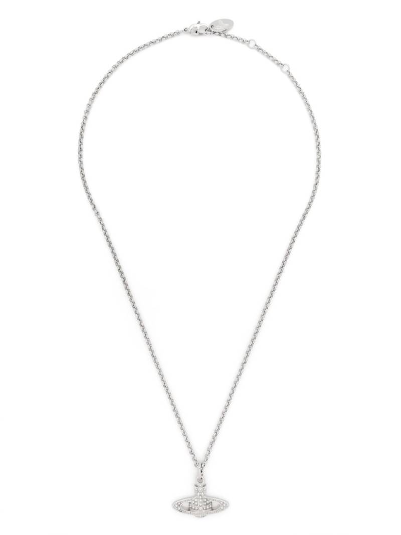 Vivienne Westwood mini Bas Relief Pendant necklace - Silver von Vivienne Westwood