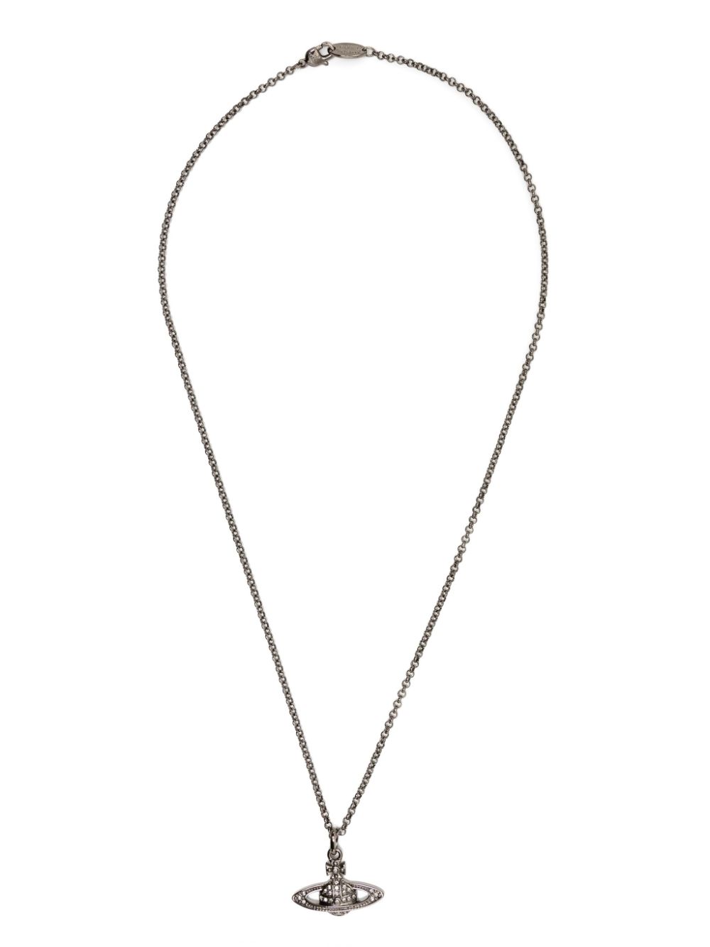 Vivienne Westwood mini Bas Relief necklace - Silver von Vivienne Westwood