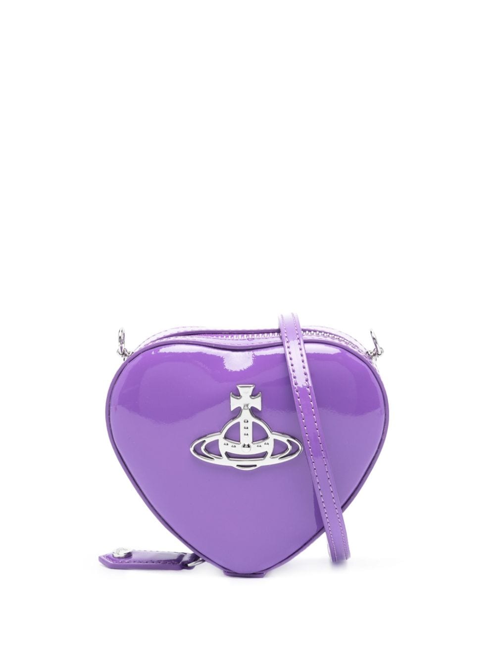 Vivienne Westwood Louise Heart cross body bag - Purple von Vivienne Westwood