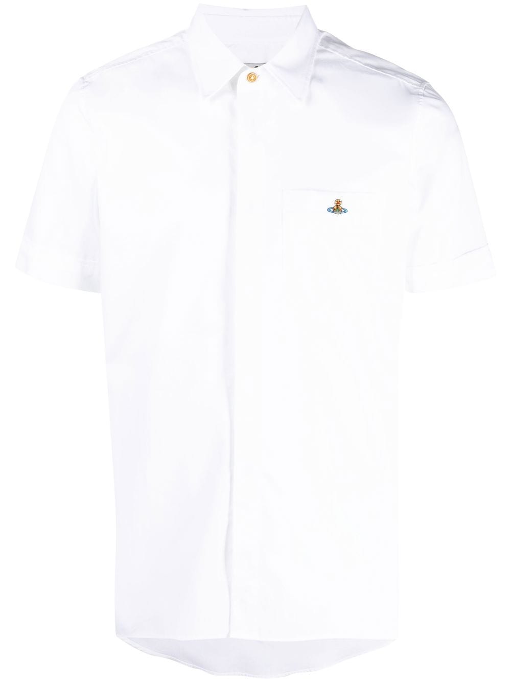 Vivienne Westwood organic cotton short-sleeve shirt - White von Vivienne Westwood